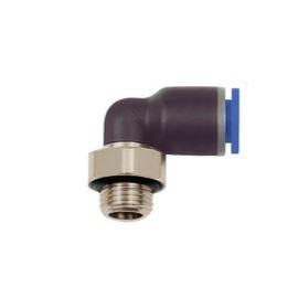 Aircraft Push-in-Stecker M5 AG x 4 mm, Winkel, 15 bar Produktbild